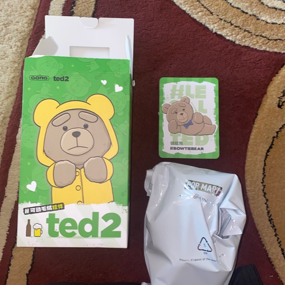 Pop Mart Ted 2 Confirmed Box- Bow Tie Bear